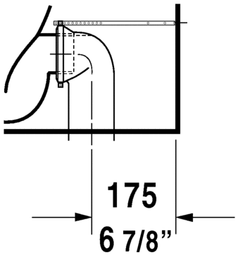 Toilet close-coupled, 215609