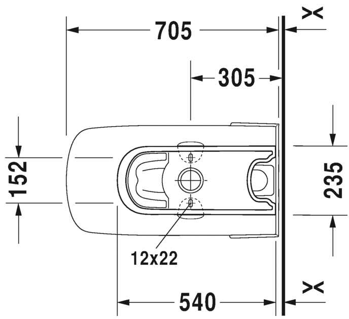 مرحاض قطعتين, 216001