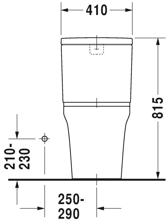 مرحاض قطعتين, 216801