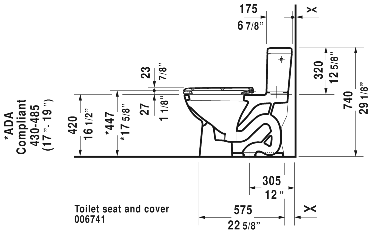 One-Piece toilet, 011301