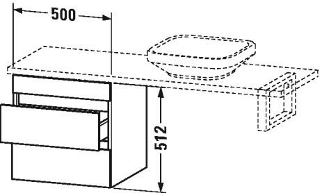 Mueble bajo encimera Compact, DS5327