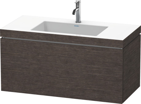 Furniture washbasin c-bonded with vanity wall mounted, LC6918O7272 furniture washbasin Vero Air included