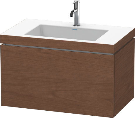 Furniture washbasin c-bonded with vanity wall mounted, LC6917O1313 furniture washbasin Vero Air included