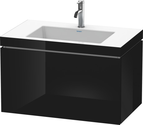 Furniture washbasin c-bonded with vanity wall mounted, LC6917O4040 furniture washbasin Vero Air included