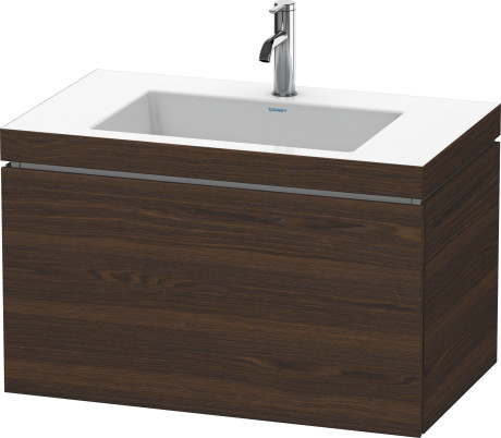 Furniture washbasin c-bonded with vanity wall mounted, LC6917O6969 furniture washbasin Vero Air included