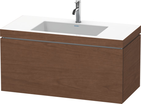 Furniture washbasin c-bonded with vanity wall mounted, LC6918O1313 furniture washbasin Vero Air included