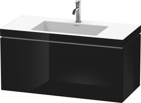 Furniture washbasin c-bonded with vanity wall mounted, LC6918O4040 furniture washbasin Vero Air included