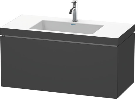 Furniture washbasin c-bonded with vanity wall mounted, LC6918O4949 furniture washbasin Vero Air included