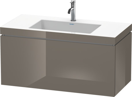 Furniture washbasin c-bonded with vanity wall mounted, LC6918O8989 furniture washbasin Vero Air included