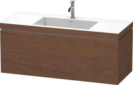 Furniture washbasin c-bonded with vanity wall mounted, LC6919O1313 furniture washbasin Vero Air included