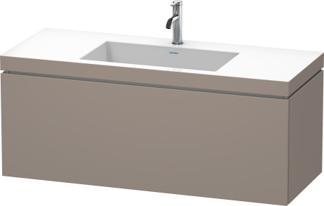 Furniture washbasin c-bonded with vanity wall mounted, LC6919O4343 furniture washbasin Vero Air included
