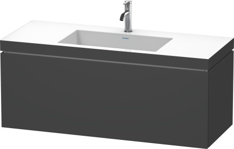Furniture washbasin c-bonded with vanity wall mounted, LC6919O4949 furniture washbasin Vero Air included