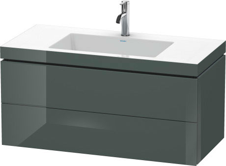 Furniture washbasin c-bonded with vanity wall mounted, LC6928O3838 furniture washbasin Vero Air included