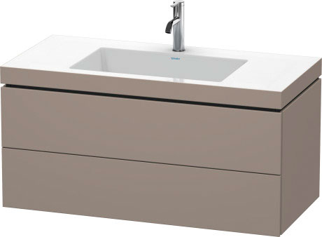 Furniture washbasin c-bonded with vanity wall mounted, LC6928O4343 furniture washbasin Vero Air included