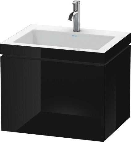 Furniture washbasin c-bonded with vanity wall mounted, LC6916O4040 furniture washbasin Vero Air included
