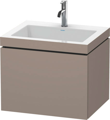Furniture washbasin c-bonded with vanity wall mounted, LC6916O4343 furniture washbasin Vero Air included