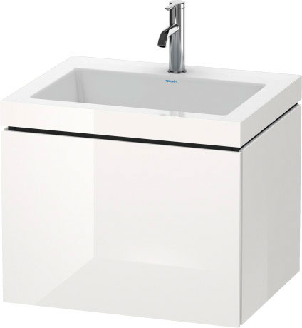 Furniture washbasin c-bonded with vanity wall mounted, LC6916 N/O
