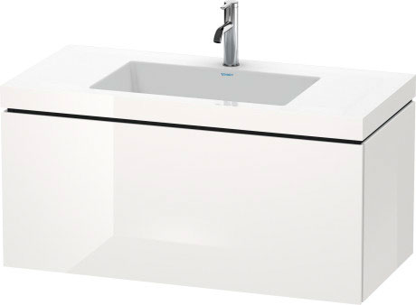 Furniture washbasin c-bonded with vanity wall mounted, LC6918 N/O