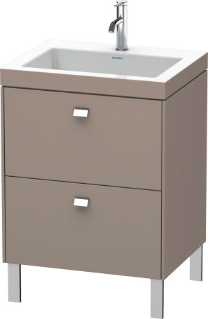 Lavabo pour meuble c-bonded avec meuble sous lavabo à poser, BR4700O1043 lavabo pour meuble Vero Air inclus
