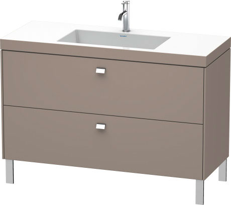 Lavabo pour meuble c-bonded avec meuble sous lavabo à poser, BR4703O1043 lavabo pour meuble Vero Air inclus