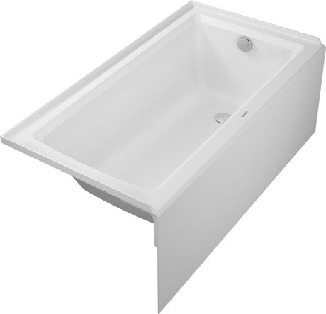 Bathtub with panel height 18