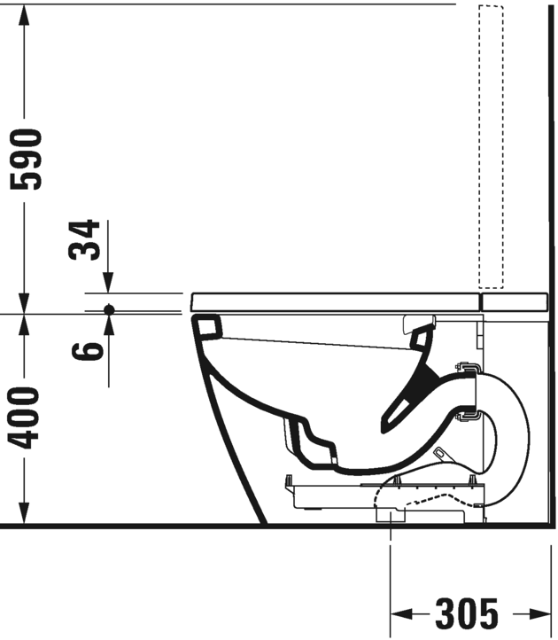 SensoWash® i Plus integrated shower toilet, 620000