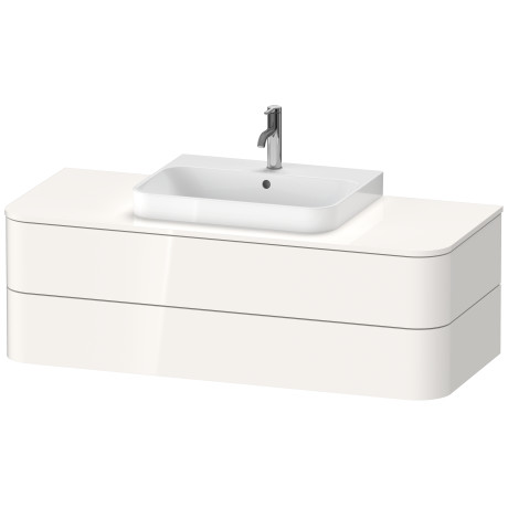Vanity unit for console wall-mounted, HP497202222 for above-counter basin Happy D.2 Plus