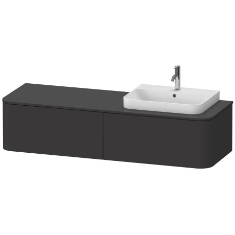 Mueble bajo lavabo para encimera suspendido, HP4944R8080 para lavabo sobre encimera Happy D.2 Plus