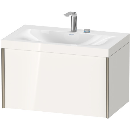 Furniture washbasin c-bonded with vanity wall mounted, XV4610EB122C