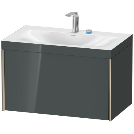 Furniture washbasin c-bonded with vanity wall mounted, XV4610EB138C