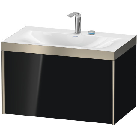Furniture washbasin c-bonded with vanity wall mounted, XV4610EB140P
