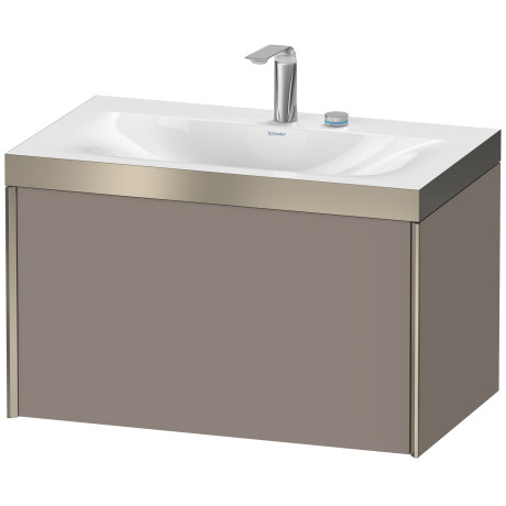 Furniture washbasin c-bonded with vanity wall mounted, XV4610EB143P