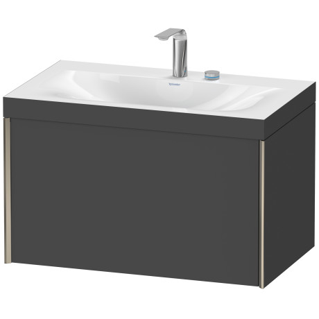 Furniture washbasin c-bonded with vanity wall mounted, XV4610EB149C