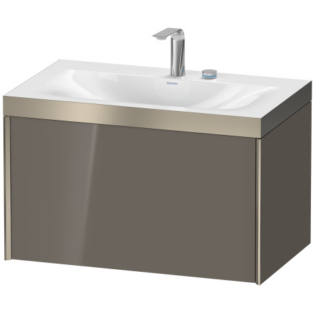 Furniture washbasin c-bonded with vanity wall mounted, XV4610EB189P