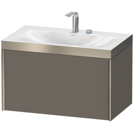 Furniture washbasin c-bonded with vanity wall mounted, XV4610EB190P