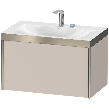 Furniture washbasin c-bonded with vanity wall mounted, XV4610EB191P