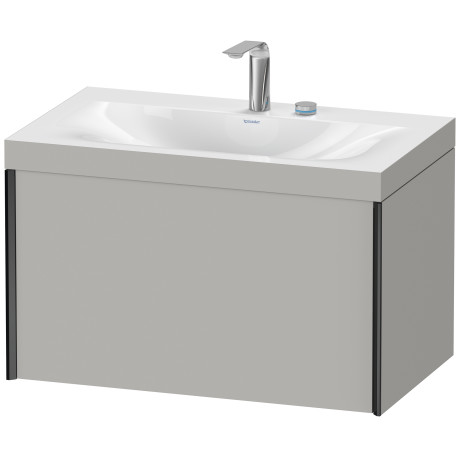 Furniture washbasin c-bonded with vanity wall mounted, XV4610EB207C