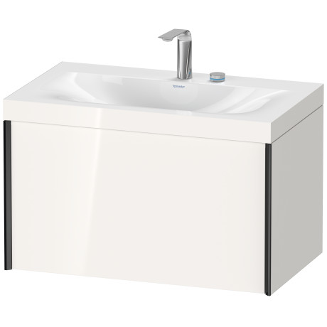 Furniture washbasin c-bonded with vanity wall mounted, XV4610EB222C