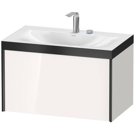 Furniture washbasin c-bonded with vanity wall mounted, XV4610EB222P