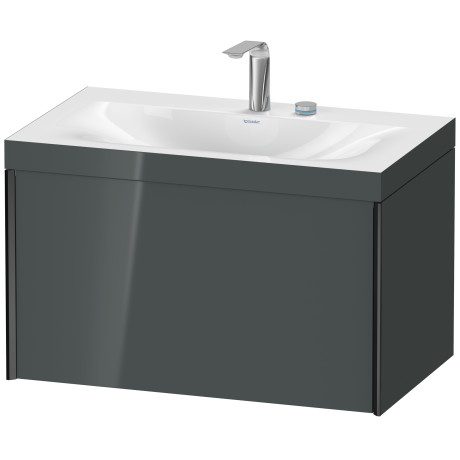 Furniture washbasin c-bonded with vanity wall mounted, XV4610EB238C