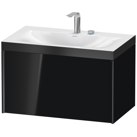 Furniture washbasin c-bonded with vanity wall mounted, XV4610EB240P