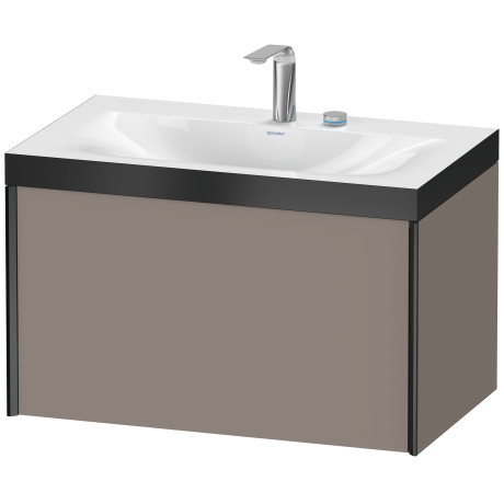 Furniture washbasin c-bonded with vanity wall mounted, XV4610EB243P