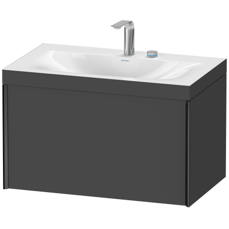 Furniture washbasin c-bonded with vanity wall mounted, XV4610EB249C