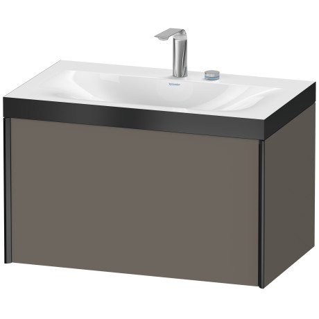 Furniture washbasin c-bonded with vanity wall mounted, XV4610EB290P