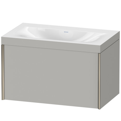 Furniture washbasin c-bonded with vanity wall mounted, XV4610NB107C