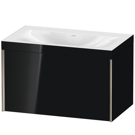 Furniture washbasin c-bonded with vanity wall mounted, XV4610NB140C
