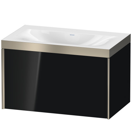 Furniture washbasin c-bonded with vanity wall mounted, XV4610NB140P