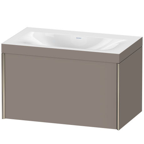 Furniture washbasin c-bonded with vanity wall mounted, XV4610NB143C