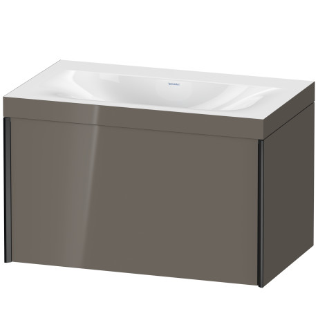 Furniture washbasin c-bonded with vanity wall mounted, XV4610NB289C