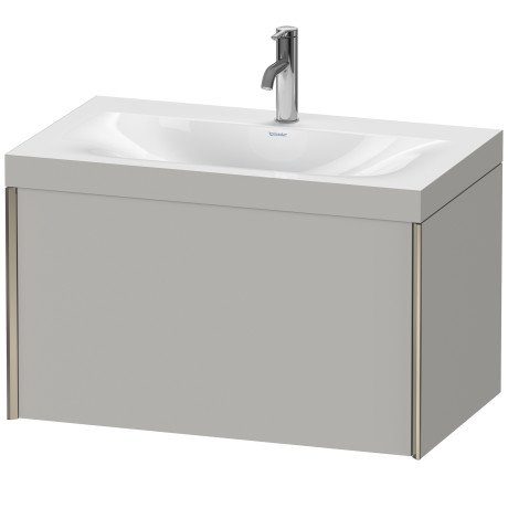 Furniture washbasin c-bonded with vanity wall mounted, XV4610OB107C